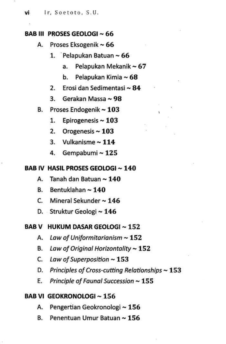 Buku Geologi Dasar Karya Ir Soetoto S U