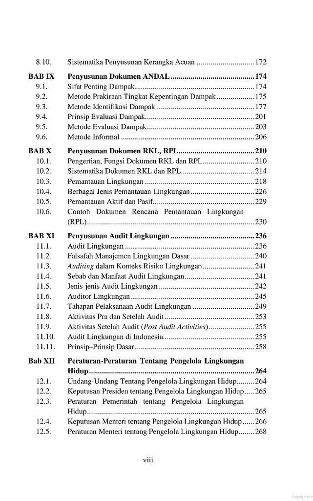 Daftar Isi Buku Analisis Mengenai Dampak Lingkungan (AMDAL) Indasah Deepublish - Buku ORIGINAL Buku Lingkungan