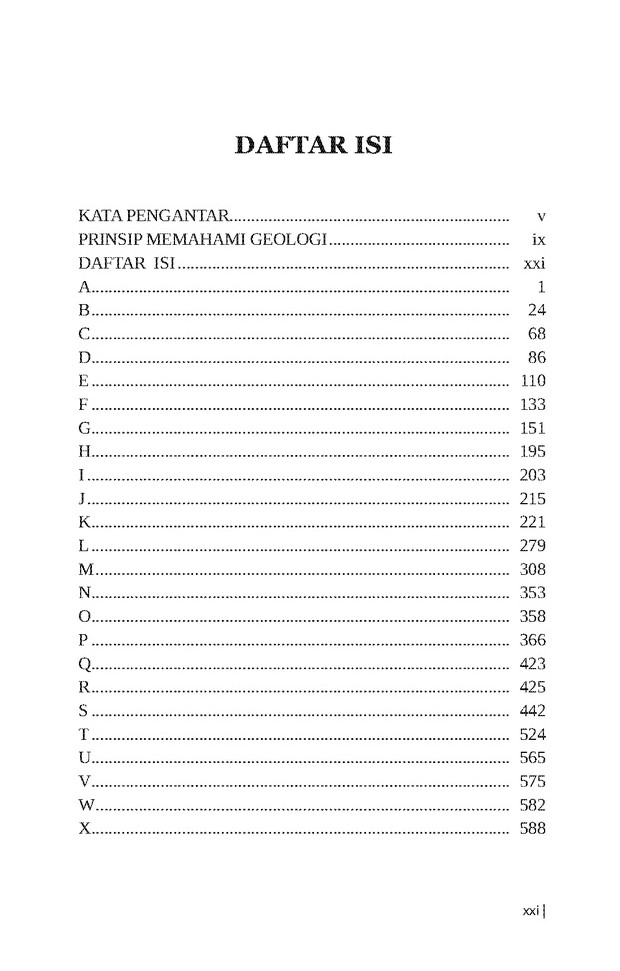 Daftar Isi Kamus Istilah Geologi Djoko Winanto Penerbit Gajah Mada University Press